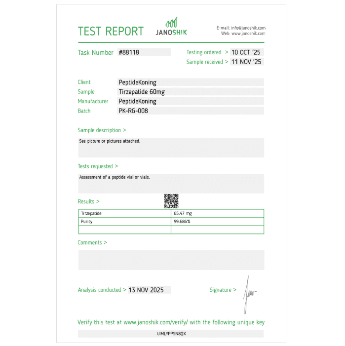 Semax 10mg report 1